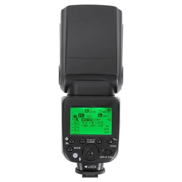 BEL-7423055245722-Kamerablixt 1/8000s höghastighets TTL 2.4G Flash Master trådlös blixtslav för kamera, blixtoptik