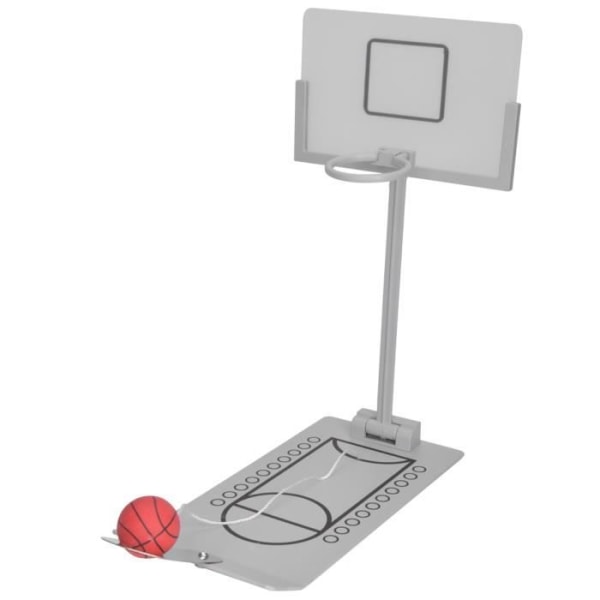HURRISE Basketball Machine Mini Desktop Vikbar Basket Machine Aluminium Legering Mini Reduction Shot Counter Game