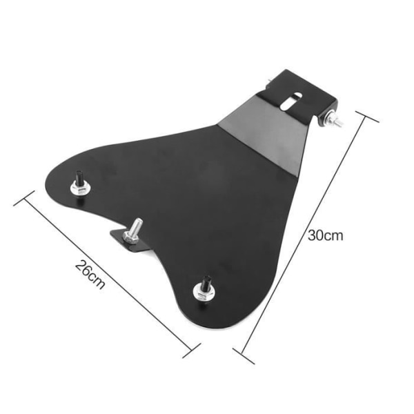 HURRISE säte bottenplatta Motorcykel svart metall solo sätesskydd bottenplatta för Sportster XL883/1200
