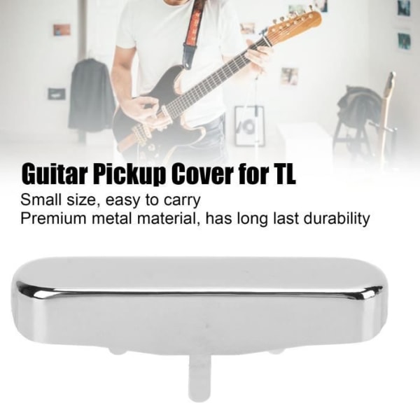 BEL-7643669982497-Gitarr Pickup Shell Metal Gitarr Pickup Cover för