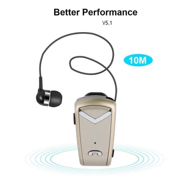 HURRISE Mini Trådlös Bluetooth-hörlurar Fineblue Trådlösa Bluetooth-headset In Ear Earphone Professional Lavalier