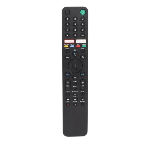 Universal TV-röstfjärrkontroll kompatibel för KD55X9500G KD55X9000H KD65X9000H, Genvägstangenter för Play, för Netflix