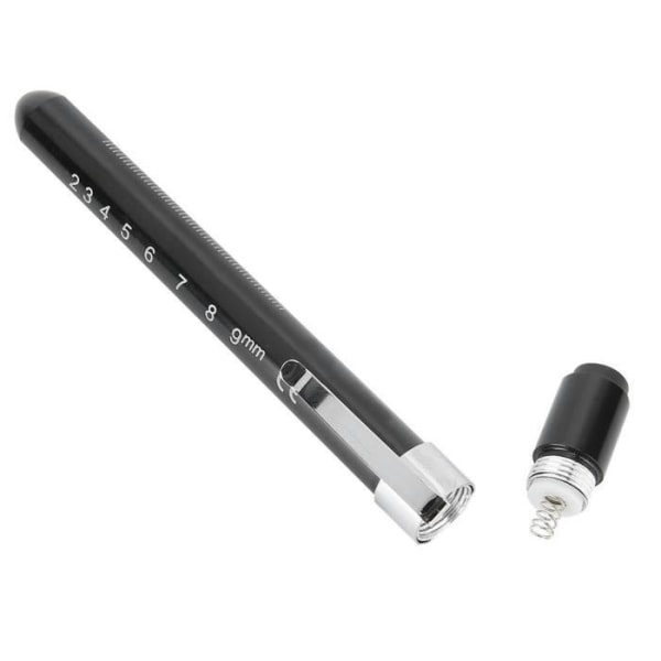 HURRISE Pen Ficklampa Bärbar Pen Ljus för elev Mätare Ficklampa Ficklampa Optometriverktyg för tillbehör