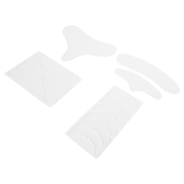 TMISHION Anti-rynk-klistermärke Ansikts-Anti-rynk-plåster Återanvändbara silikon Anti-rynkor Ögon Pann Nacke Bröstkuddar