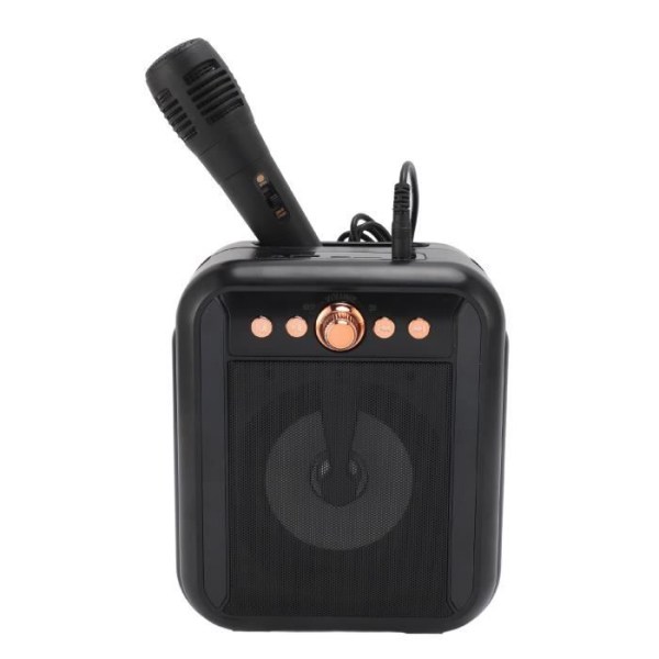 HURRISE Bärbar Bluetooth Karaoke-högtalare Klart ljud 3000mAh batteri Lågbrusljus