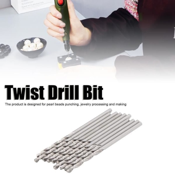 BEL-7423054910898-Twist borrspets rak skaft borr, professionell pärlborr stålborr stor borrmaskinvara