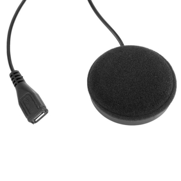 Tbest Helmet Hörlurar Motorcykelhjälm Intercom Trådlöst Bluetooth-headset för IOS/Android med mikrofon