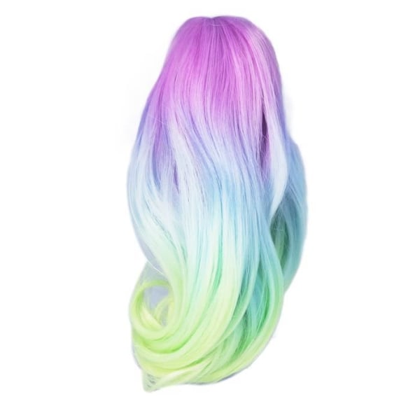 TMISHION 1/3 kulled docka peruk Kulled docka peruk, gradient färg, hög simulering, mjuk och