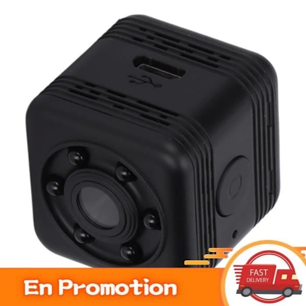 HURRISE Mini Vattentät Ultra HD WiFi Action Camera med Night Vision för vloggning