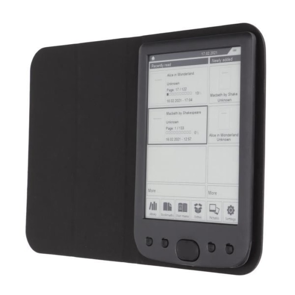 HURRISE Ebook Reader Reader, 6-tums 800x600 HD Ink Screen E Reader, Eye Protection Ebook Reader med Touch Computing