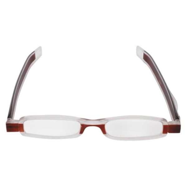 XUY bärbara 360° svängbara fällbara läsglasögon för äldre (TR90 250 graders tefärg)