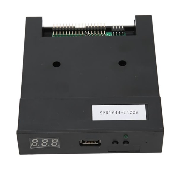 HURRISE-emulator FDD med 1 diskettenhetsemulator, 32-bitars processor, 100 sektorer, lagringsdatormodell