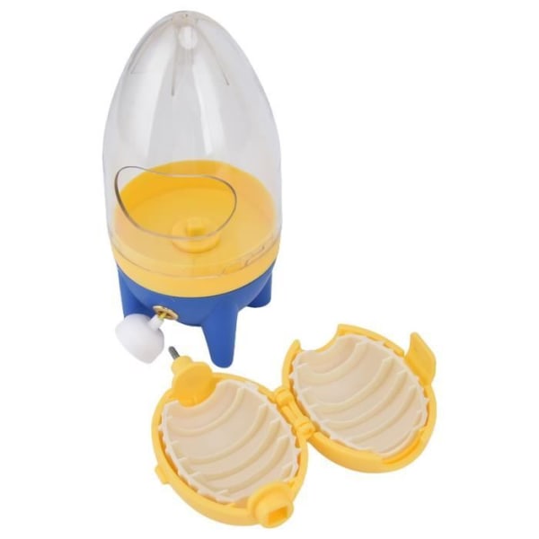 HURRISE Ägguleblandare Manuell äggulablandare, bärbart dragrep, äggmaskinsbordseparator