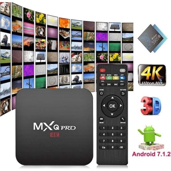 Android 7.1 Miracast HD Smart TV Box Media Set Top Box