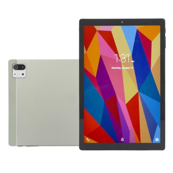 BEL-7423054993006-Grön surfplatta 10,1 tums surfplatta, Smart Talking Tablet för Android11, 6GB Touch Computing P