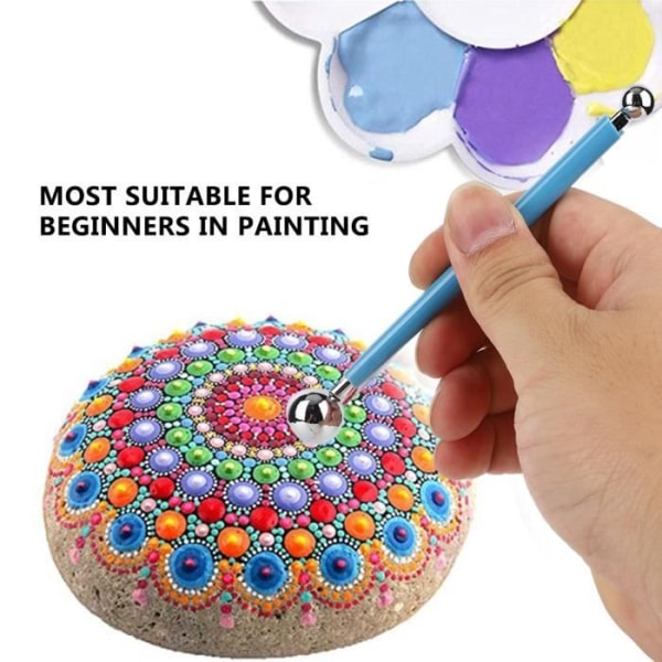 LIA Mandala Painting Craft Dotting Tool Kit (38 delar - Set)