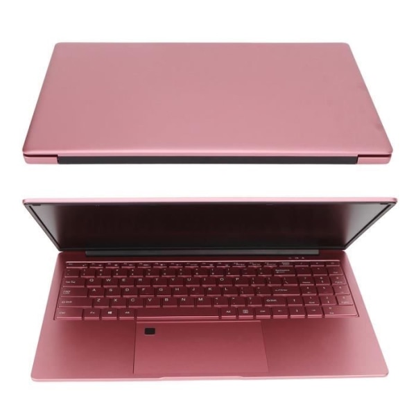 RHO-rosa laptop 15,6 tum Laptop Rosa 16GB RAM 512GB ROM IPS-skärm Quad Core 2,9GHz CPU