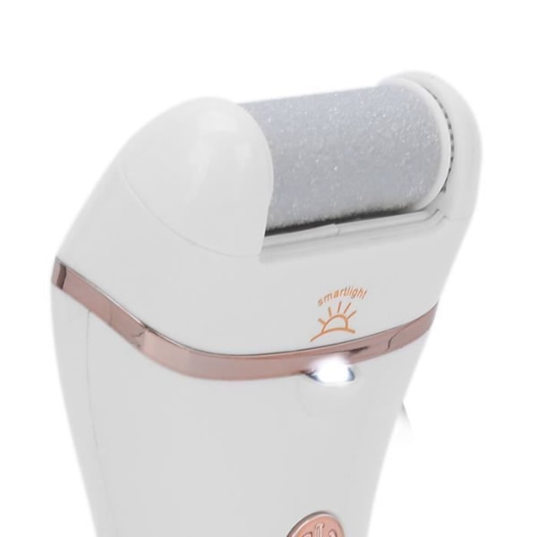 HURRISE Foot Grinder Uppladdningsbar elektrisk fotfil Pedikyrverktyg för att ta bort förhårdnader av död hud