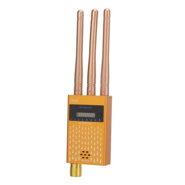 BEL-7423055023320-buggdetektor Kameradetektor 3 antenner Bugdetektor Device Chip Högt verktyg (multimeter