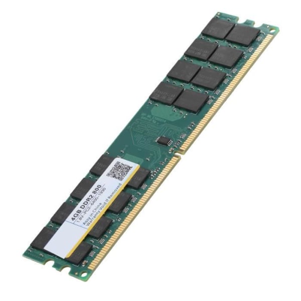 4GB DDR2 800MHz PC2-6400 Desktop Memory, 1,8V 240Pin RAM, designat för stationära datorer,