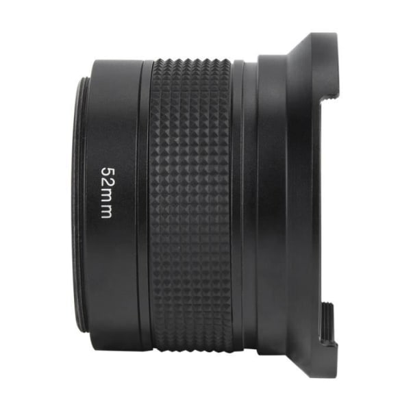 BEL-7696830425897-Fisheye-objektiv Fisheye-kamera för , Universal vidvinkel Fisheye-objektiv 52 mm 0,35X optiskt objektiv