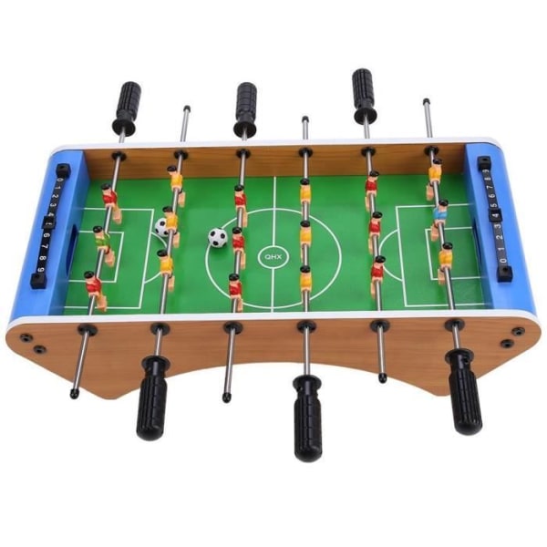 XUY minifotbollsbord, bordsfotbollsspel i trä - bordsspel för fotbollstävling