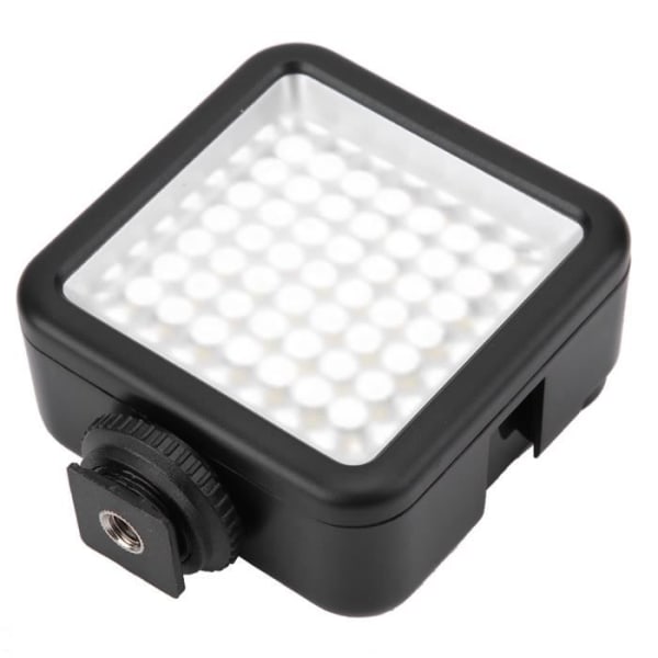 HURRISE LED-videoljuspanel, ABS-kameravideoljus, 800lm W49 Fill Light fotoreflektor
