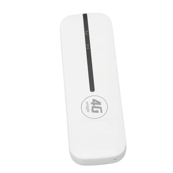 HURRISE Bärbar WiFi USB 4G USB WiFi Modem 4G LTE, Bärbar WiFi-router med USB-port, 10 WiFi-användare, IT-paket