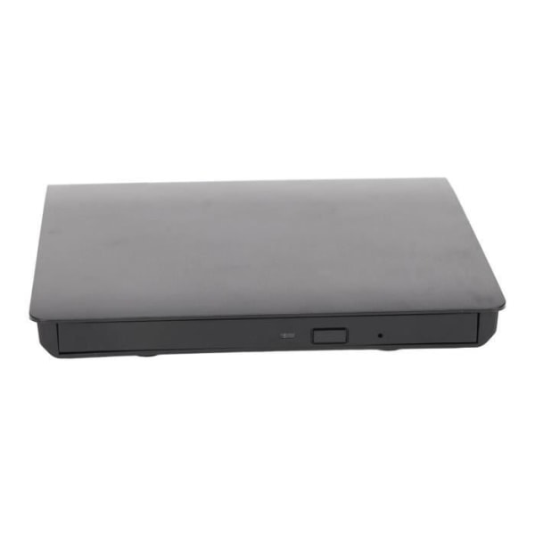 HURRISE Extern DVD-enhet Extern DVD-enhet 9,5 mm USB3.0 Typ C Dual Port 5 Gbps stabil överföring DVD RW-spelare för