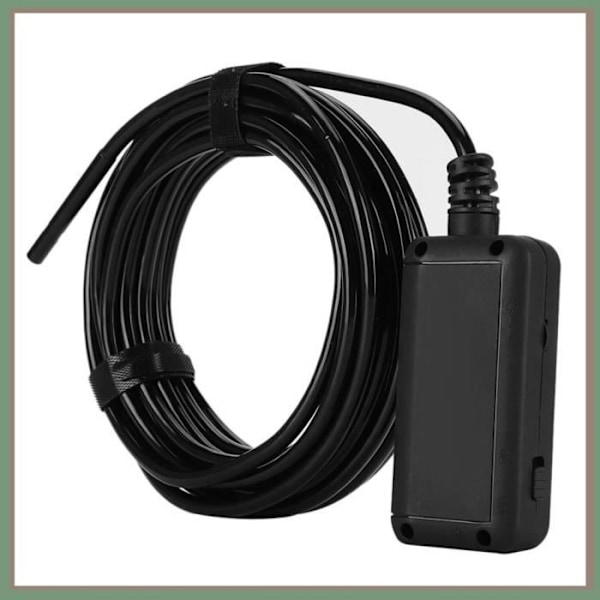 HURRISE WiFi Endoskop 0,2 tum 5 MP WiFi Borescope Inspektionskamera IP67 6 Kamera Hårdvara 5 m kabel