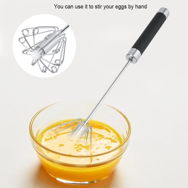 Visp i rostfritt stål, visp, säkert för hemmarestaurang Kök Rör om dina ägg