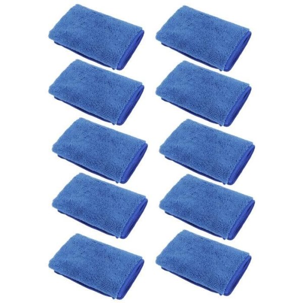 HURRISE svettsäker handduk 10 st Blå fyrkantig handduk Absorberande handduk för badrum hemmasport
