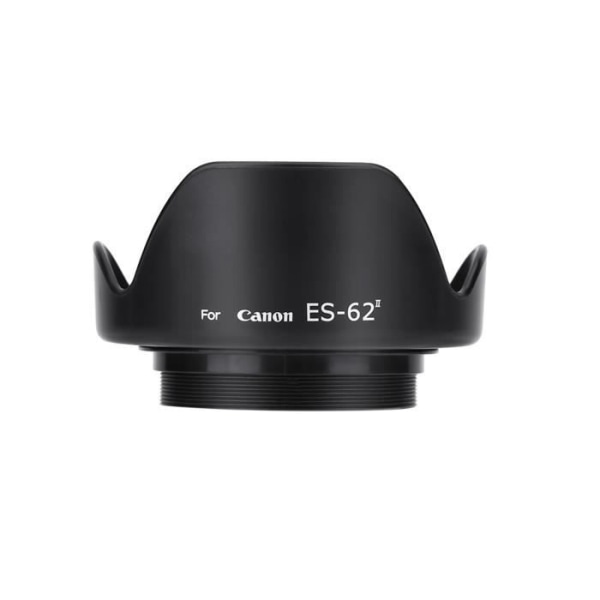 HURRISE ES-62II Motljusskydd DSLR-kamera motljusskydd ES-62II för Canon 50mm f/1.8 II med linsskydd