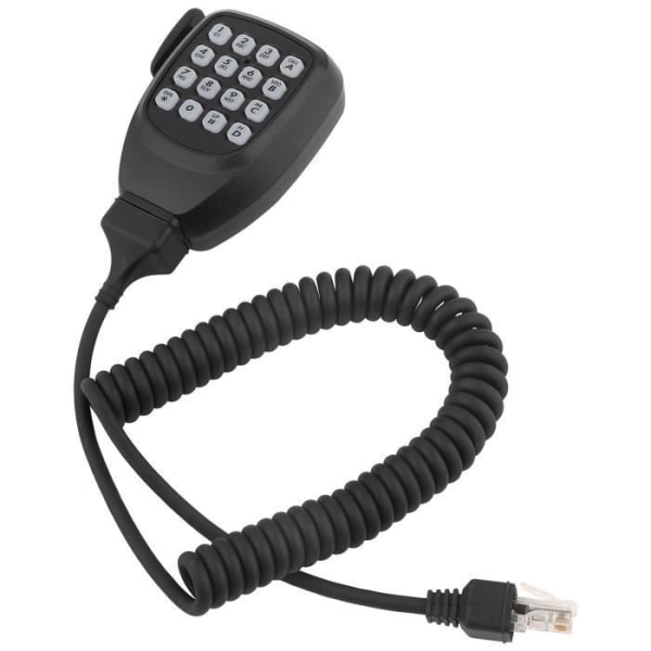 HURRISE bilradiomikrofon KMC‑32 handsfree högtalarmikrofon med miniknappsats för Kenwood TM471
