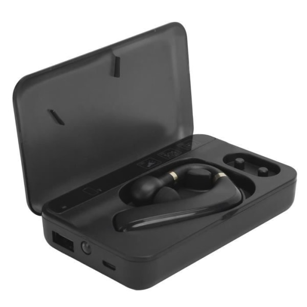 HURRISE Multifunktions Bluetooth hörlurar A10 trådlöst headset Bluetooth 5.0 Öronkrok Vattentät handsfree hörlurar