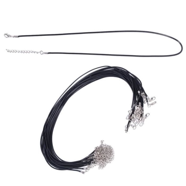 BEL-7590761830013-20 trådar vaxat halsband DIY hängsnöre