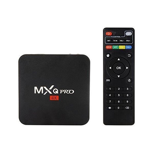 Flexymove - MXQ Pro S905W Smart TV Box Android 7.1.2 - 1/8GB - Helt ny Amlogic S905W Penta Core 2.4GHz WiFi 4Kx2K HD- 1GB/8GB