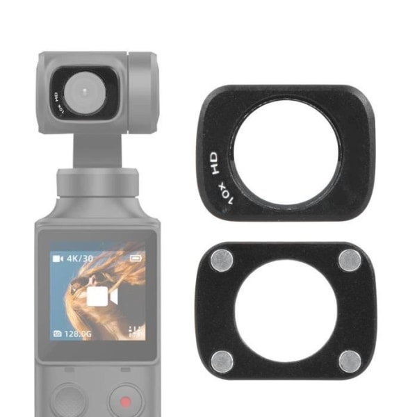XUY Junestar UV-filter Vattentätt lätt magnetisk adsorption 10X makrolinsfilter för FIMI Pocket Camera