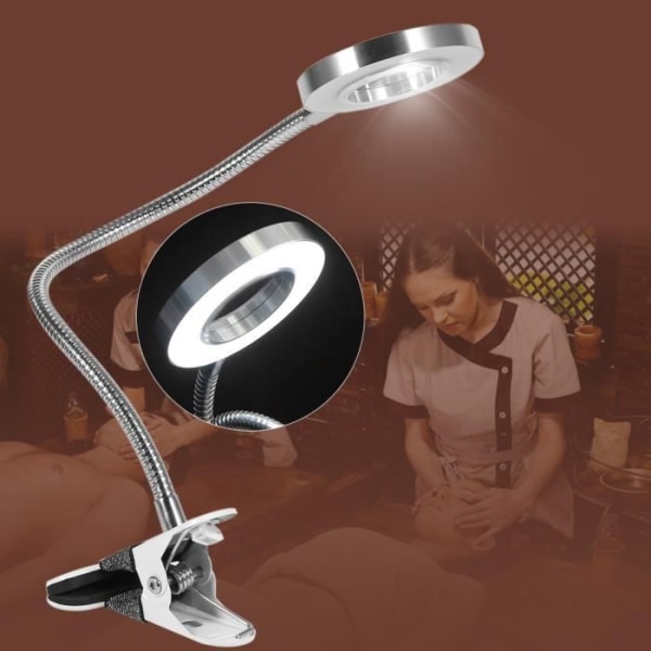 LED USB Clip Beauty Lamp Permanent Eyebrow Manicure Spa Salon