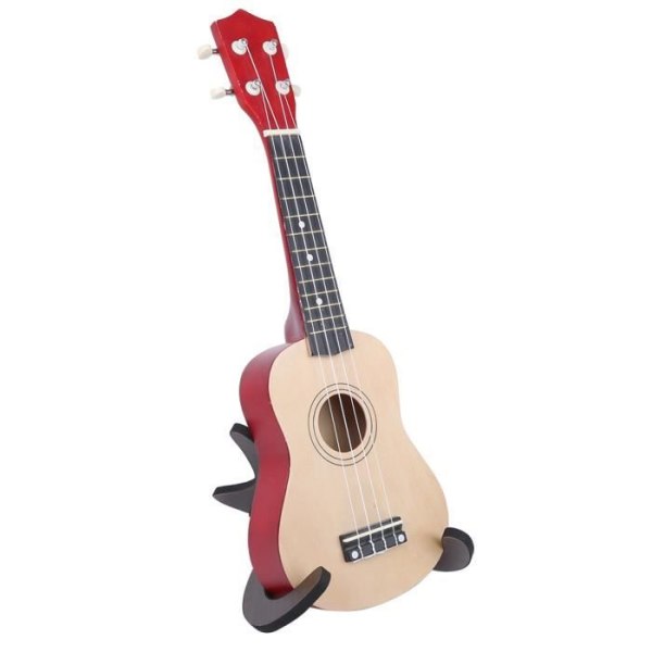 Gitarrstativ, ukulelestativ, högkvalitativt PVC-material Vikbart och bärbart Praktiskt vertikalt stativ Lätt och