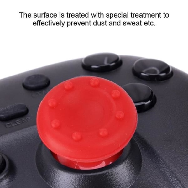 20 st färgglada silikongreppspinnar Analog joysticklock Anti Game Controller joysticklock för PS4/PS3/Xbox