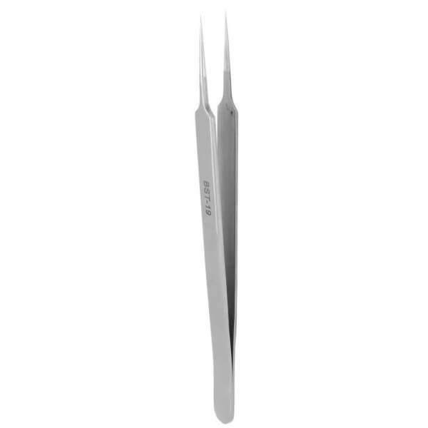 BEL-7590761988394-precision pincett med superfin spets Rostfritt stål rak precision pincett BST-19 hygiene pi