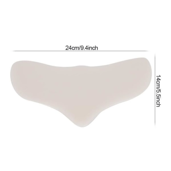 HURRISE Återanvändbar bröstdyna Silikon Anti-rynkor bröstdyna, borttagning av bröstrynkor, plåster