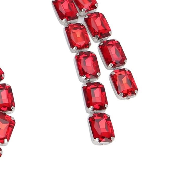 Tbest Glasklokedja Glasklokedja Trim Imitation Diamond Damkläder Accessoarer Gör-det-själv-sömnadsdekor