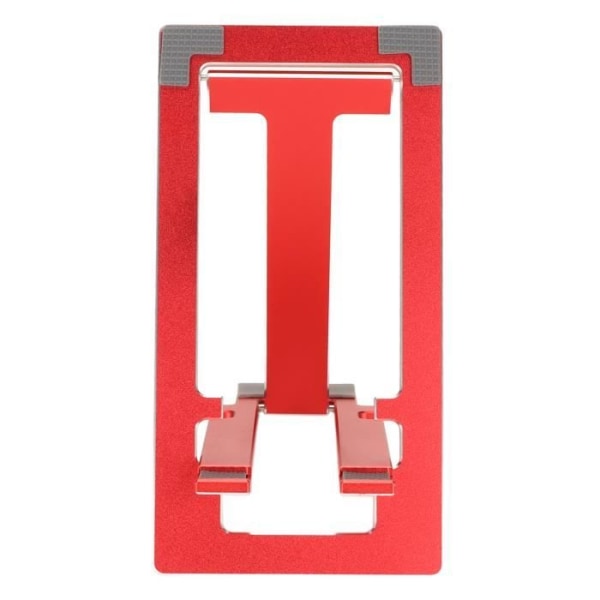 LIX-aluminiumlegering stationär mobiltelefonhållare för hemmakontor (röd)