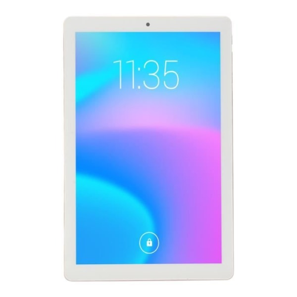 HURRISE tablet PC Tablet 10.1in för Android 11.0 2.4G 5G WiFi Dual Band 6GB RAM 128GB ROM 1960x1080 IPS Calling Tablet