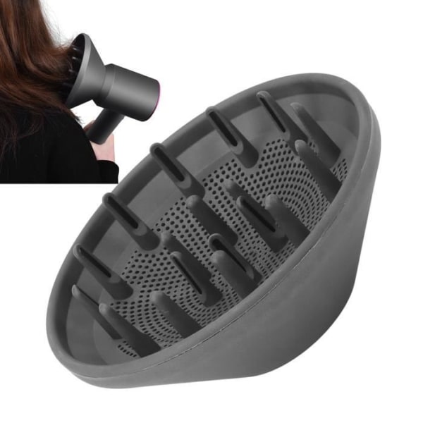 HURRISE Professionell hårspridare Snabbtorkande hårtork tillbehör luftmunstycke