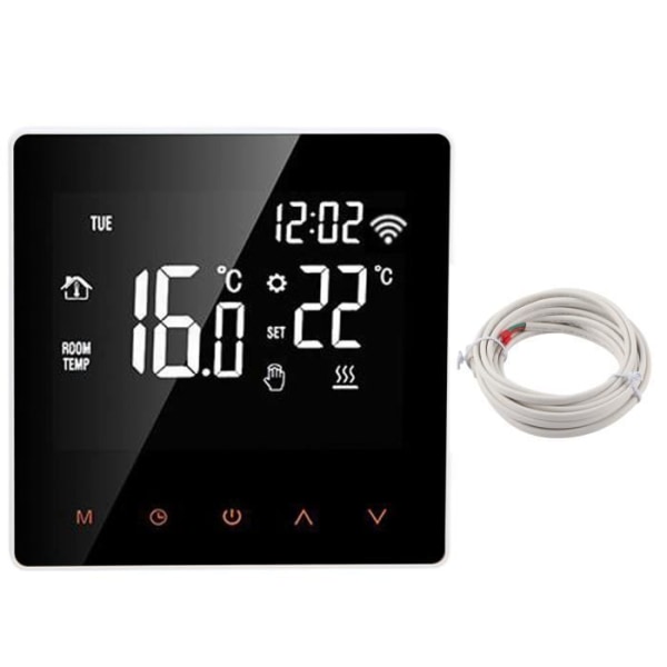 TBEST ME81H Smart WIFI LCD-termostat - Intelligent temperaturkontroll för att spara energi