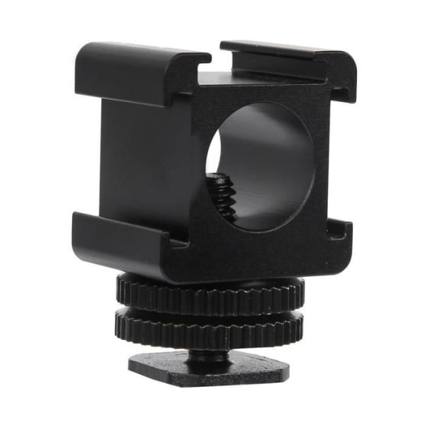 Metallkamera Tri-klomonteringsadapter för LED-videomonitormikrofon