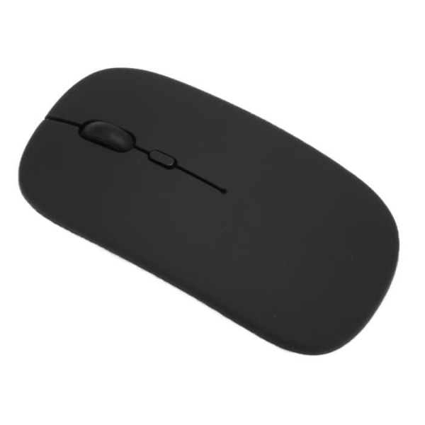 HURRISE Office Mouse Smart trådlös mus Mini Bärbar 2.4G trådlös mus Datortangentbord Dual Mode Matt Black